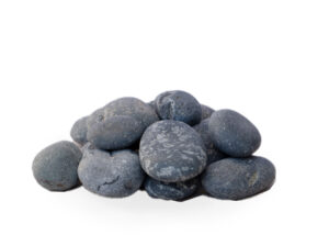 1/2" x 1" Black Mexican Pebble